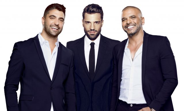 מתחברים לצד היווני. גולן ופרץ עם קונסטנטינוס ארגירוס