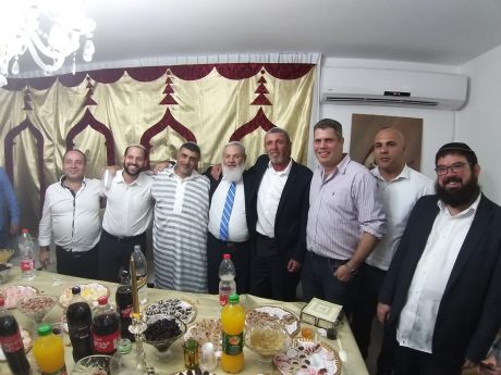 חברי הבית היהודי בלוד (באדיבות המצלם)
