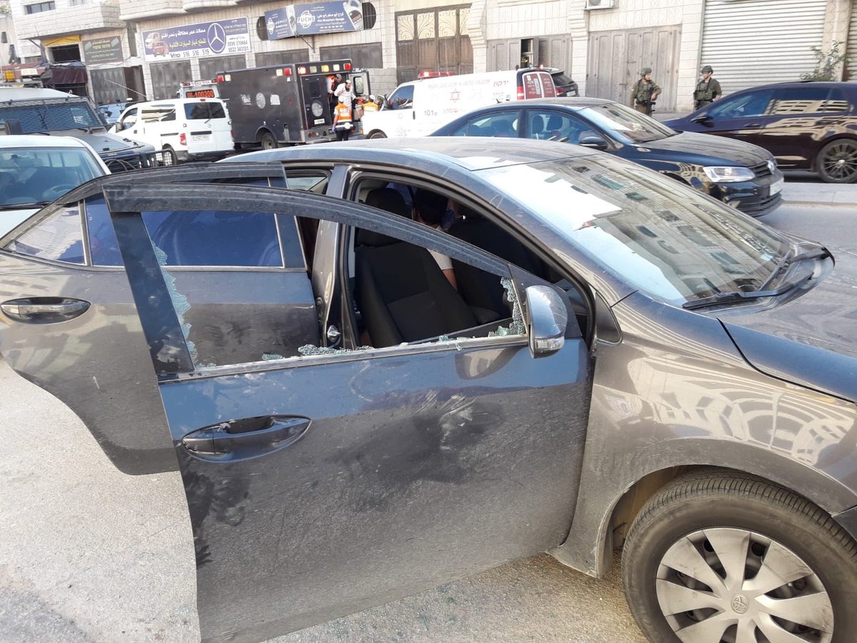 פיגוע אבנים בשומרון: נער יהודי בן 14 נפצע בראשו