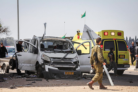 שני הרוגים: בצומת ארז ומנפילת רקטה באשקלון