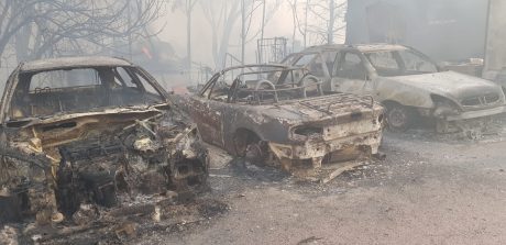 השריפה במבוא מודיעים: "כמעט כל היישוב הוחרב"