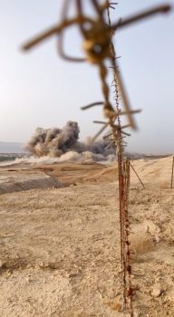 900 מוקשים ב-3 שניות: כך פוצץ שדה מוקשים בבקעה