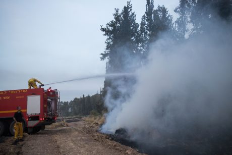 סיכום אירועי השריפות: 1023 מוקדי אש; 0 הרוגים