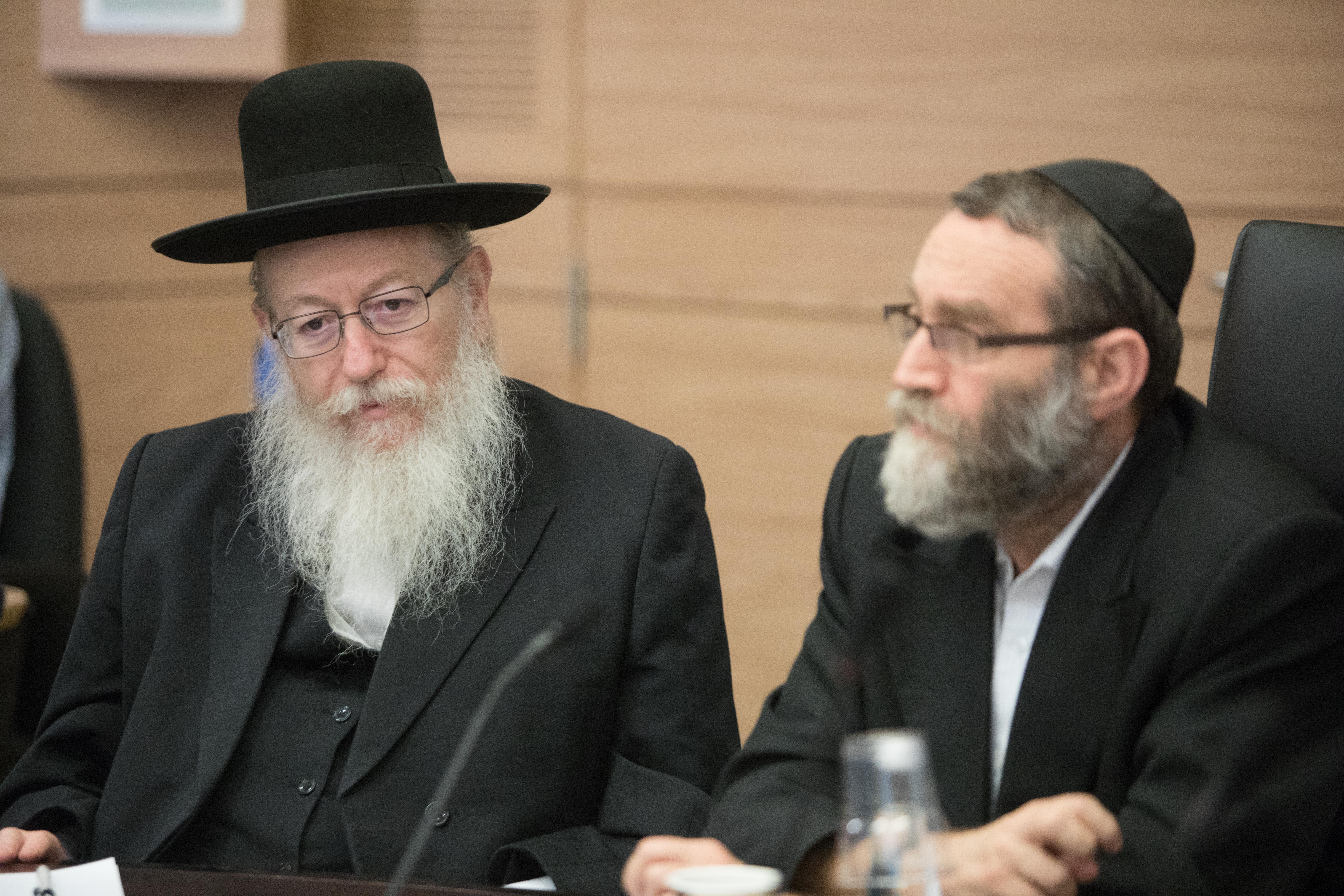 גפני תומך בליצמן: "אין ספק שמדובר בחשדות שווא"