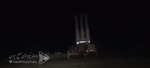 תיעוד איראני: שיגור הטיל לעבר המל"ט האמריקני