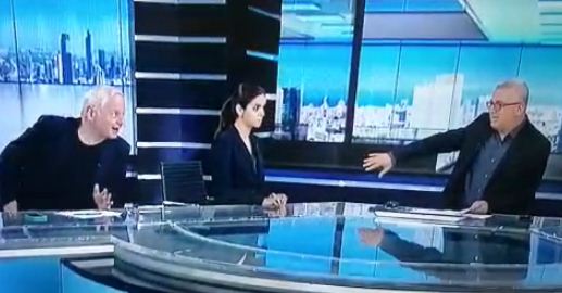 בושה • בשידור חי: המגיש והפרשן לועגים לנתניהו. צפו