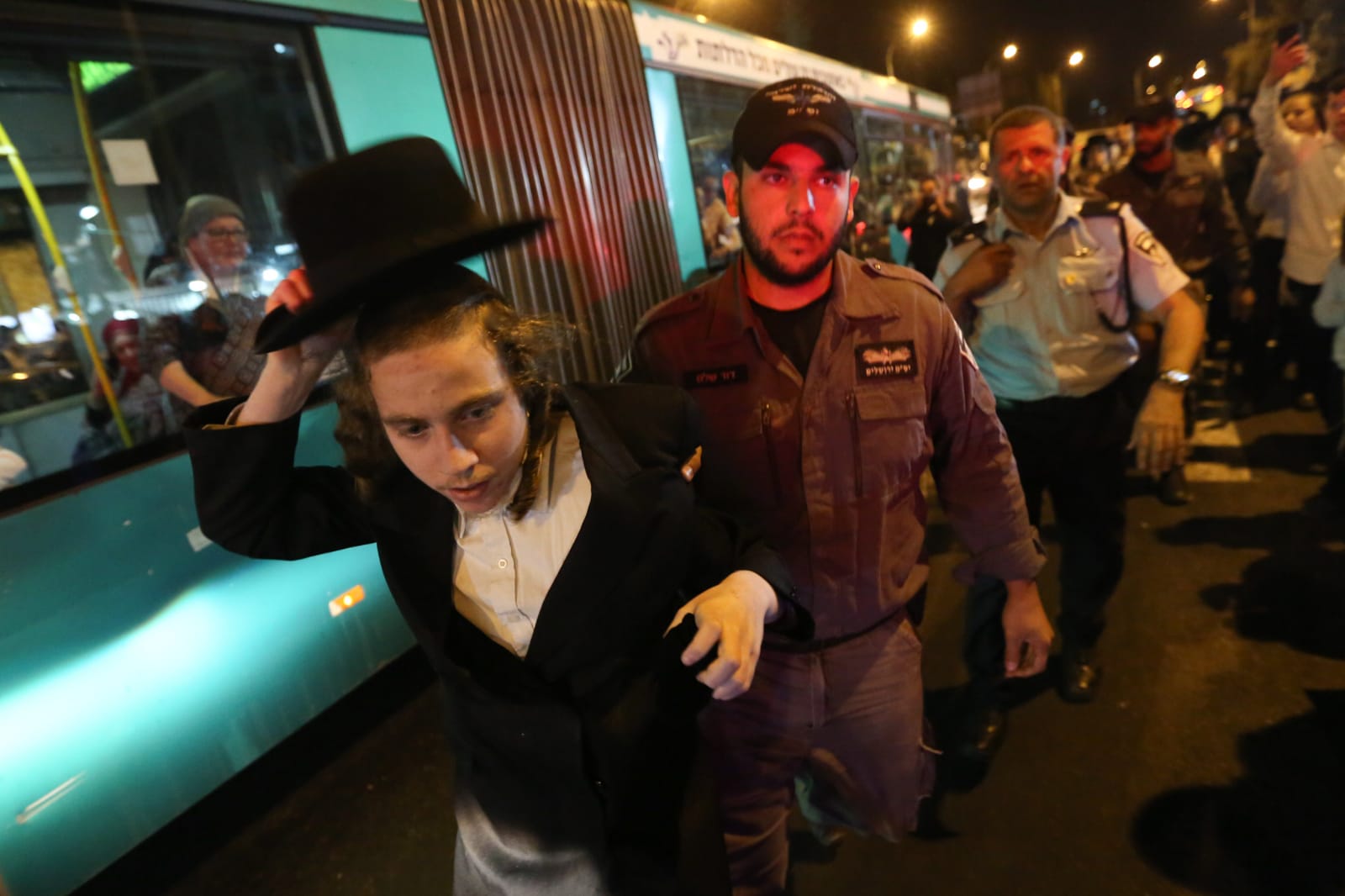 מחאה בירושלים: רחובות נחסמו, 4 מפגינים נעצרו
