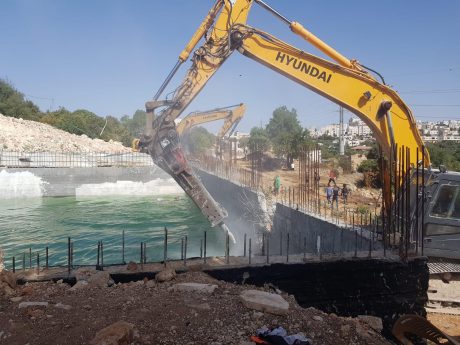 שוב חבלה בצינור המים לתושבי הר חברון