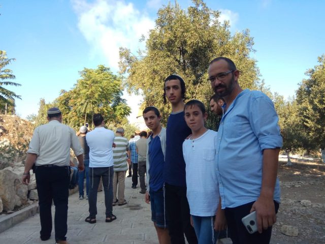 הנרצח עם משפחתו בהר הבית בערב ראש השנה האחרון