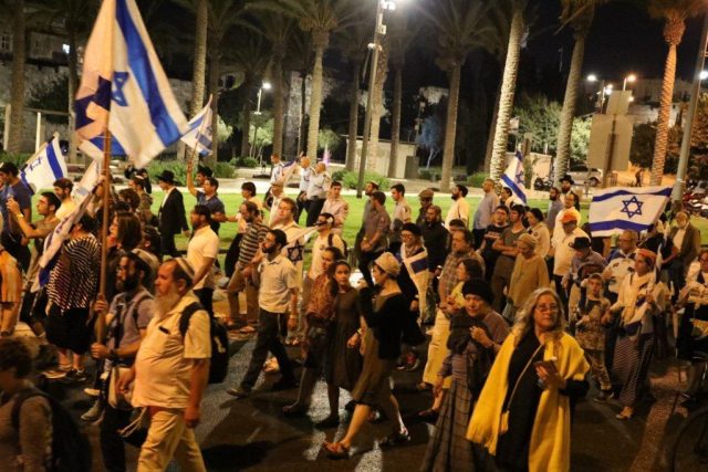בפעם ה- 25: צעדת תשעה באב התקיימה בירושלים. גלריה
