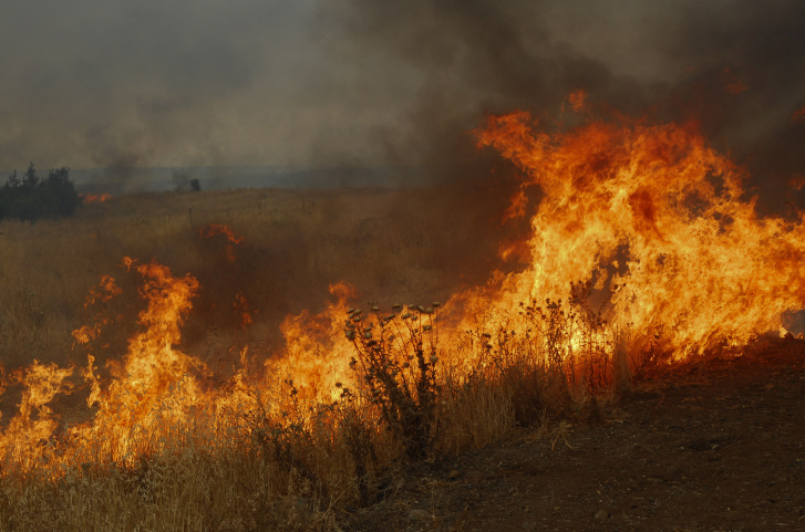 לא רק בדרום: חיזבאללה החלו בטרור הצתות בצפון