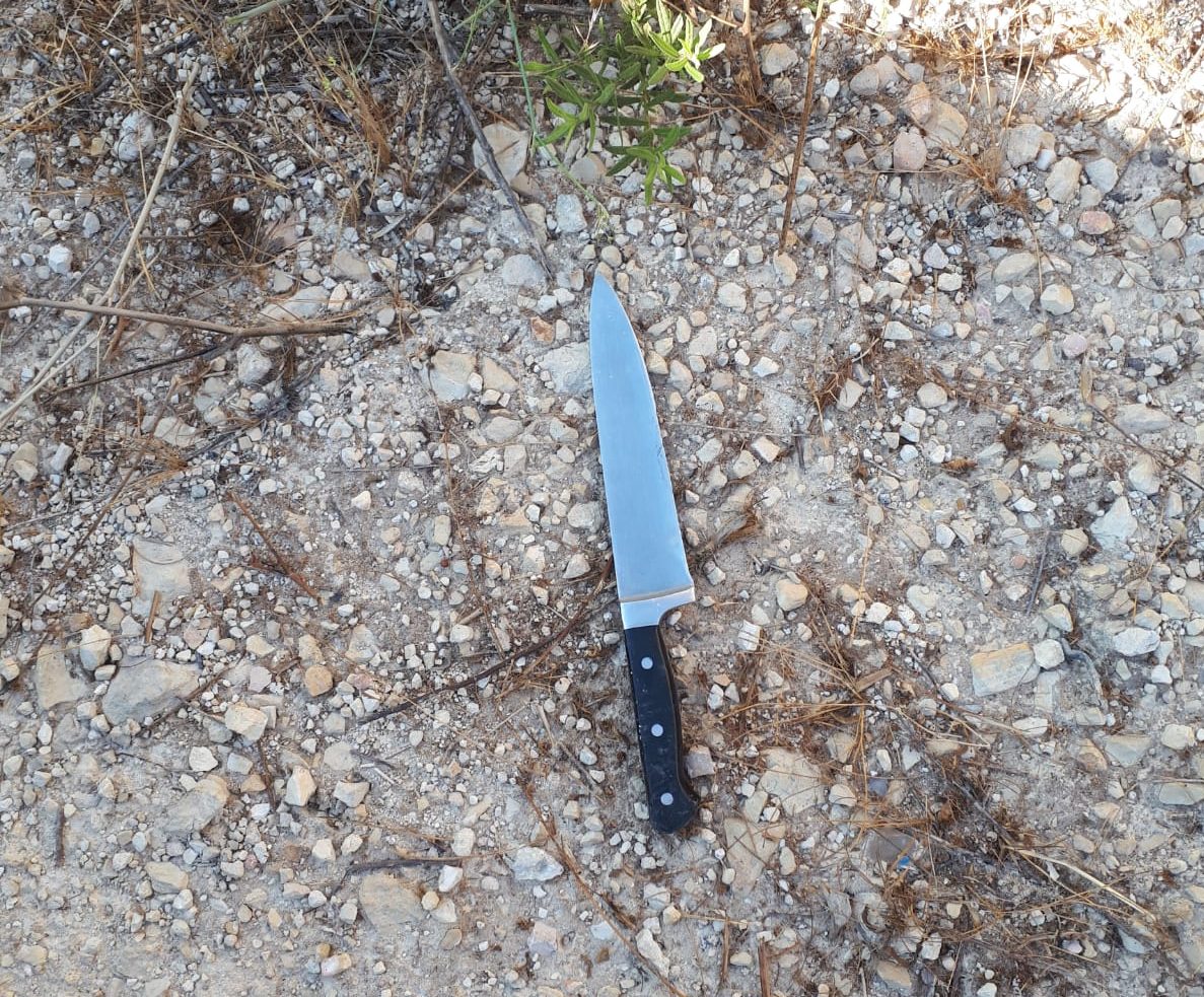 דיווח: מחבל נתפס עם סכין ליד היישוב פסגות