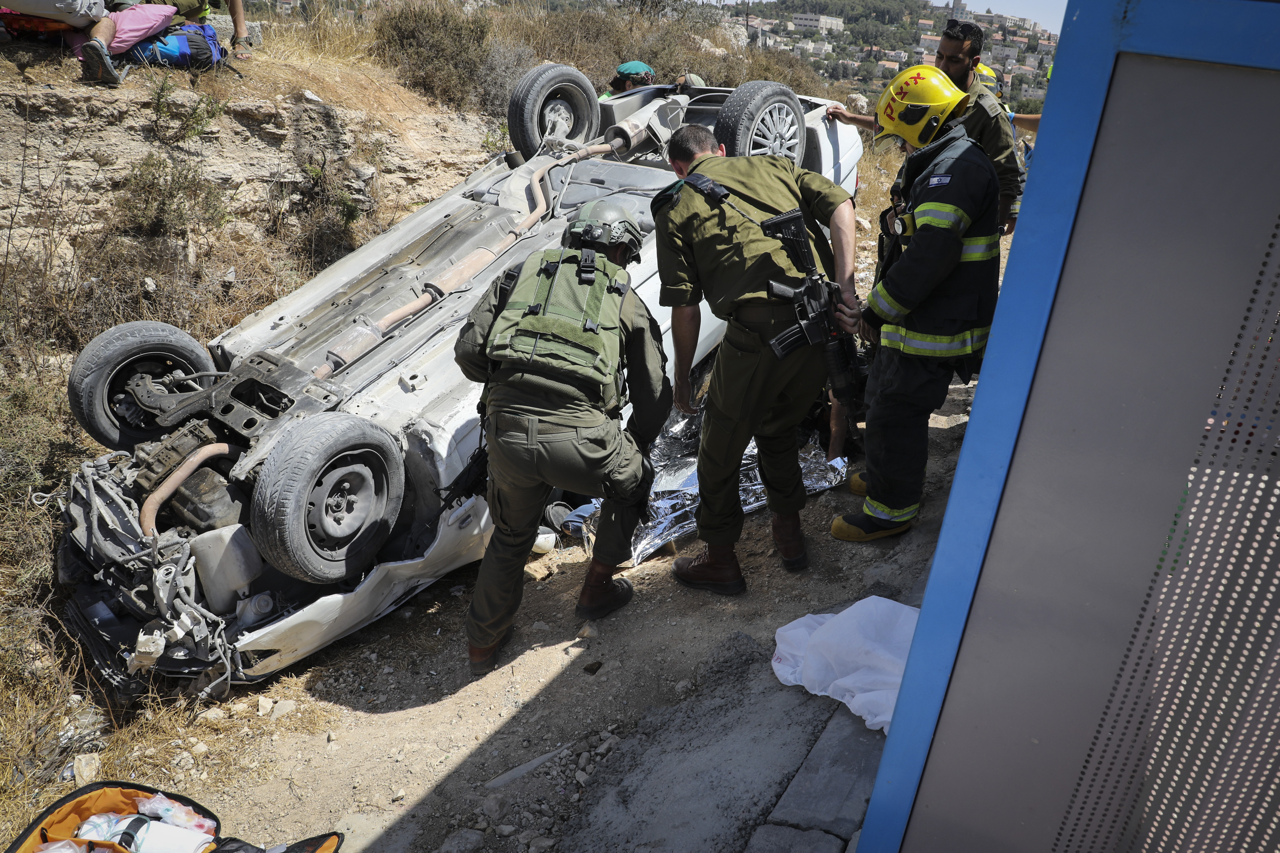 שיפור במצבו של נחום נביס שנפצע בפיגוע הדריסה באלעזר