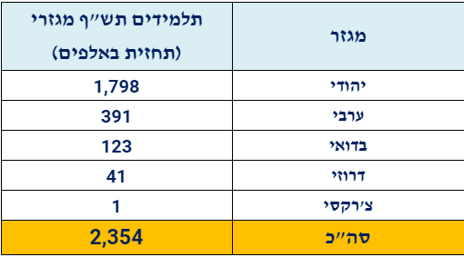 חלוקה למגזרים