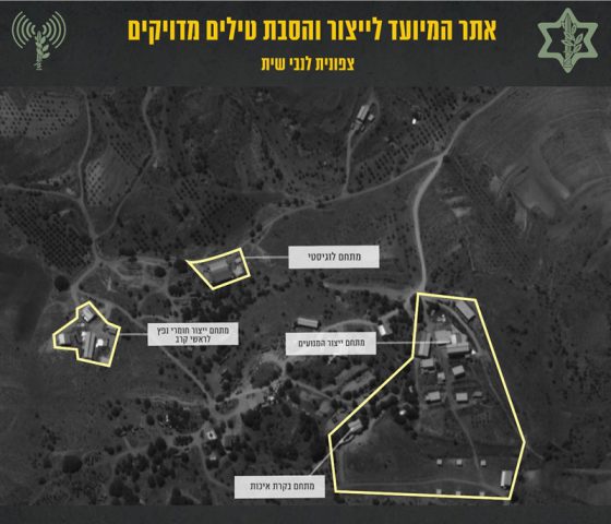 צה"ל חושף: חיזבאללה פינה מתקן טילים מחשש לתקיפה
