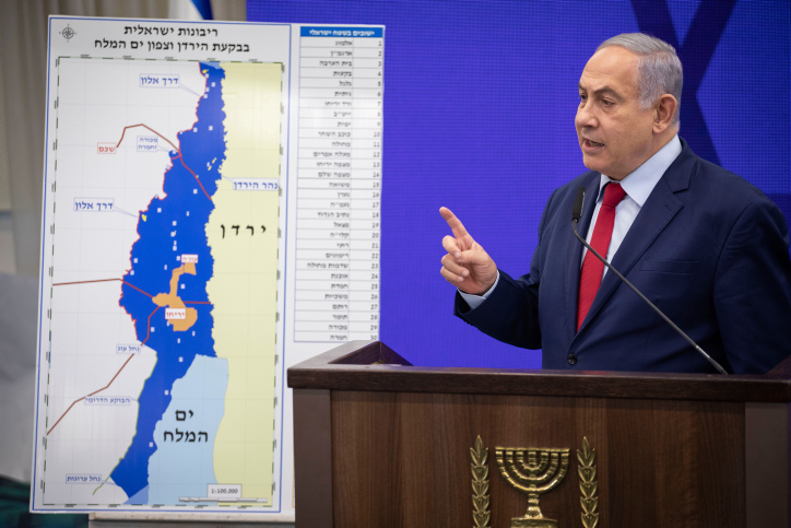 תרגיל לכחול לבן: העלאת סיפוח הבקעה במליאה
