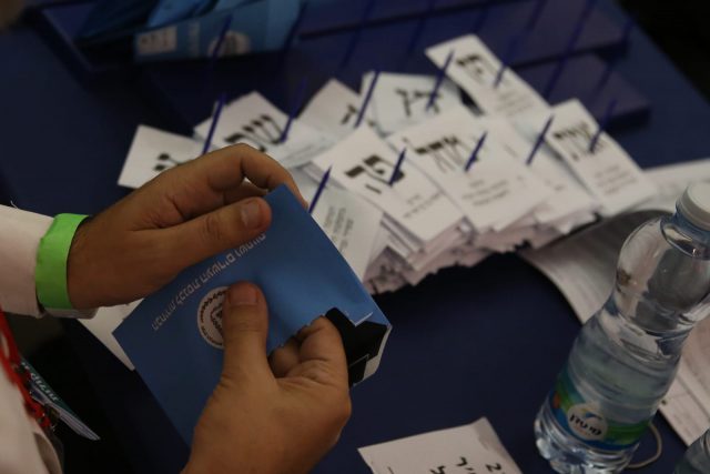 ישנו את מפת המנדטים? גלריה מספירת קולות החיילים