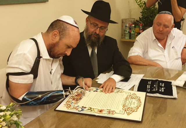 חופת נצחון: הפצוע הקשה ביותר בעופרת יצוקה התחתן