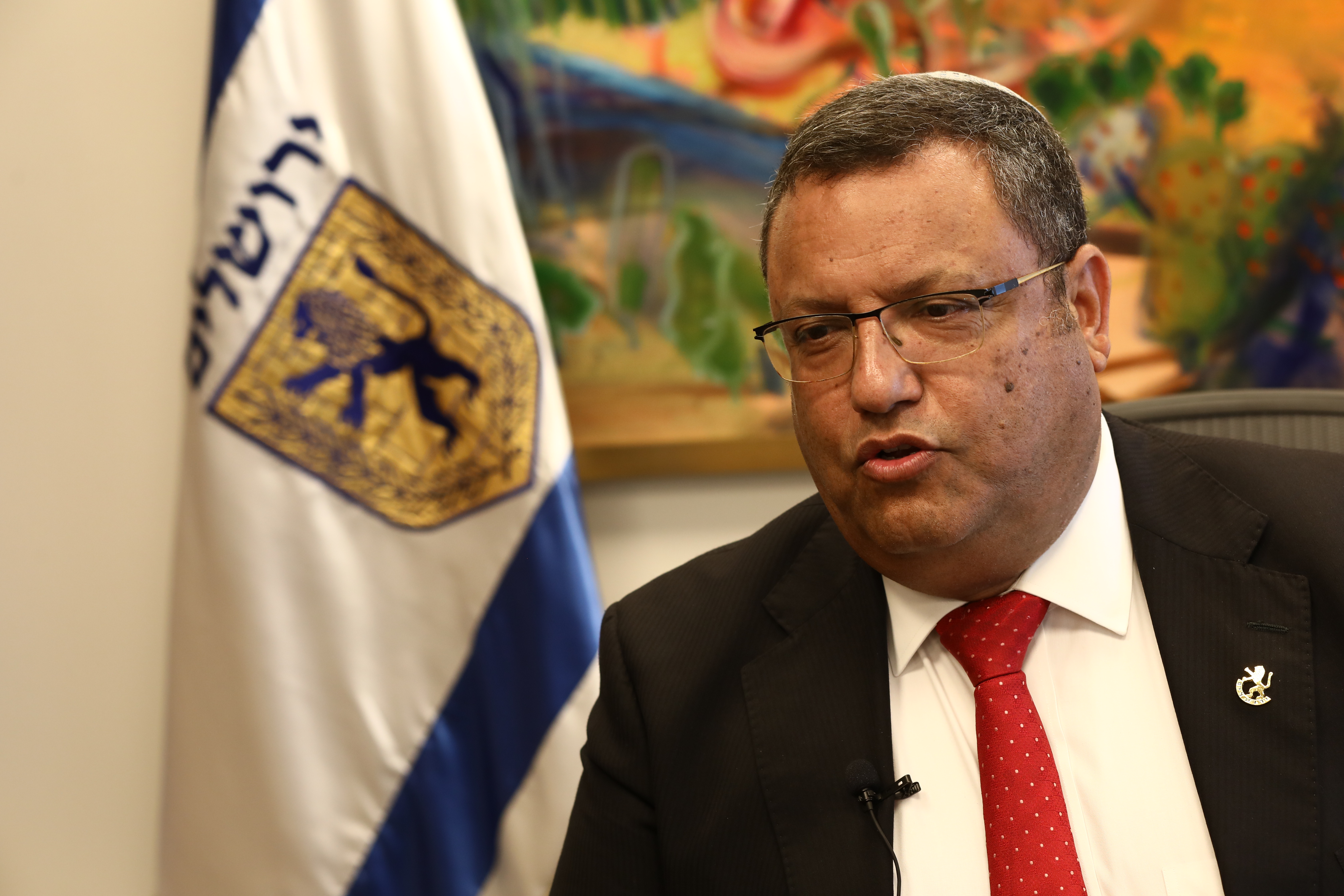 משה ליאון בראיון לאתר "סרוגים" אוקטובר 2019 (צילום: שלומי כהן, סרוגים)