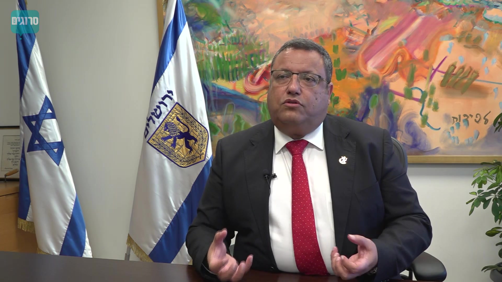 משה ליאון ראיון וידאו לסרוגים