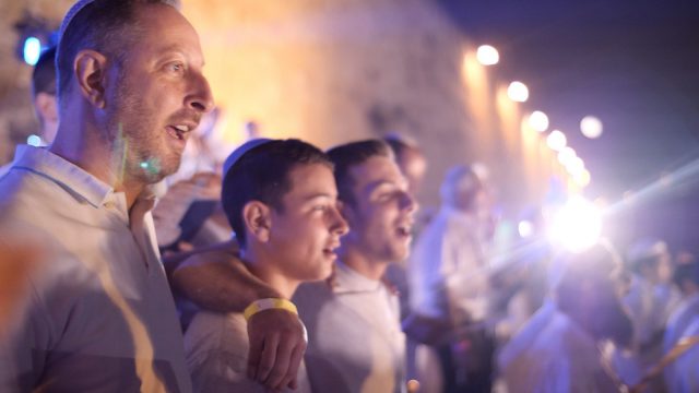 קאמבק היסטורי: 500 לויים חידשו את השירה בירושלים