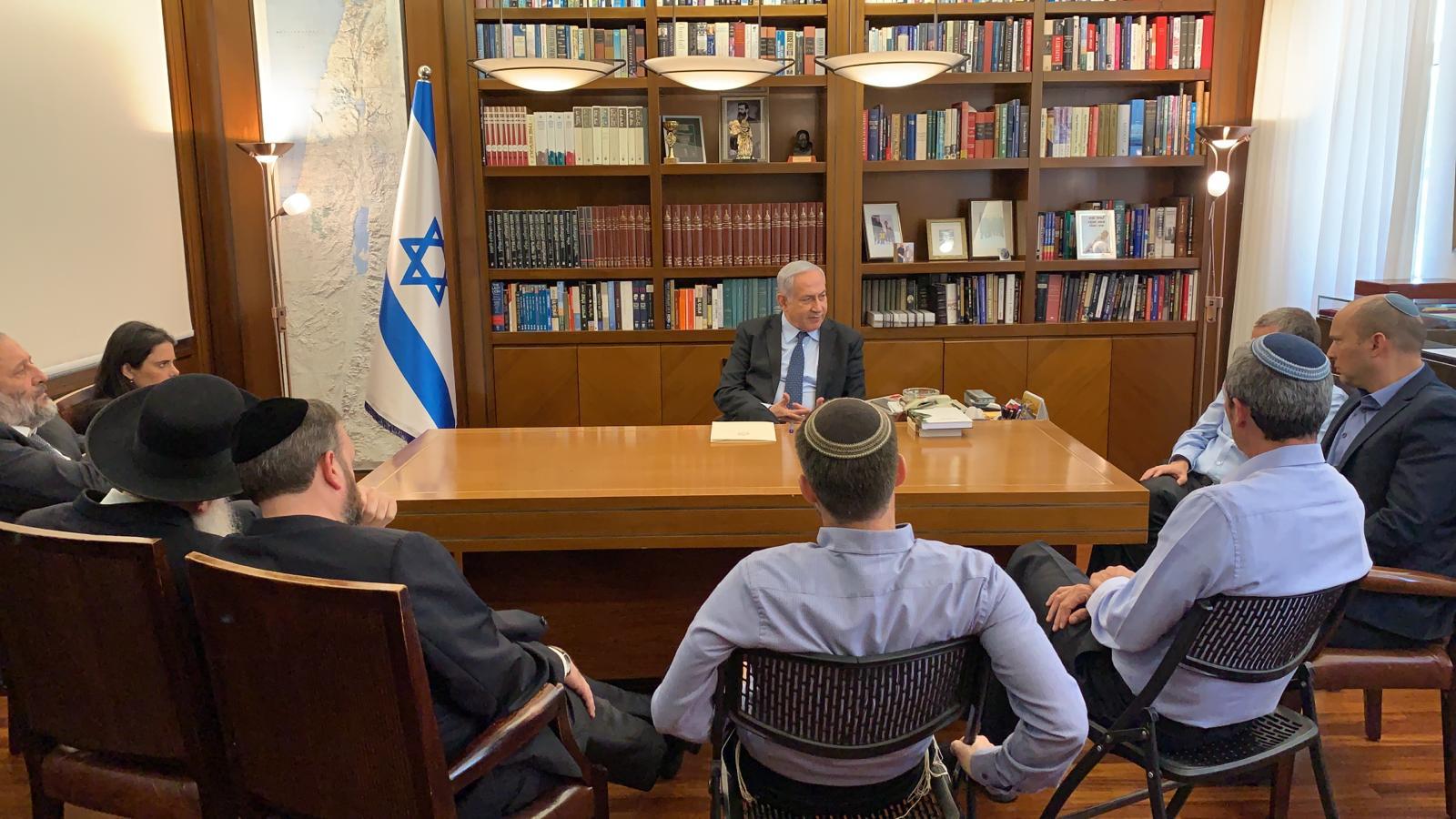 לבצר את הבלוק: ראשי הימין מתכנסים אצל נתניהו