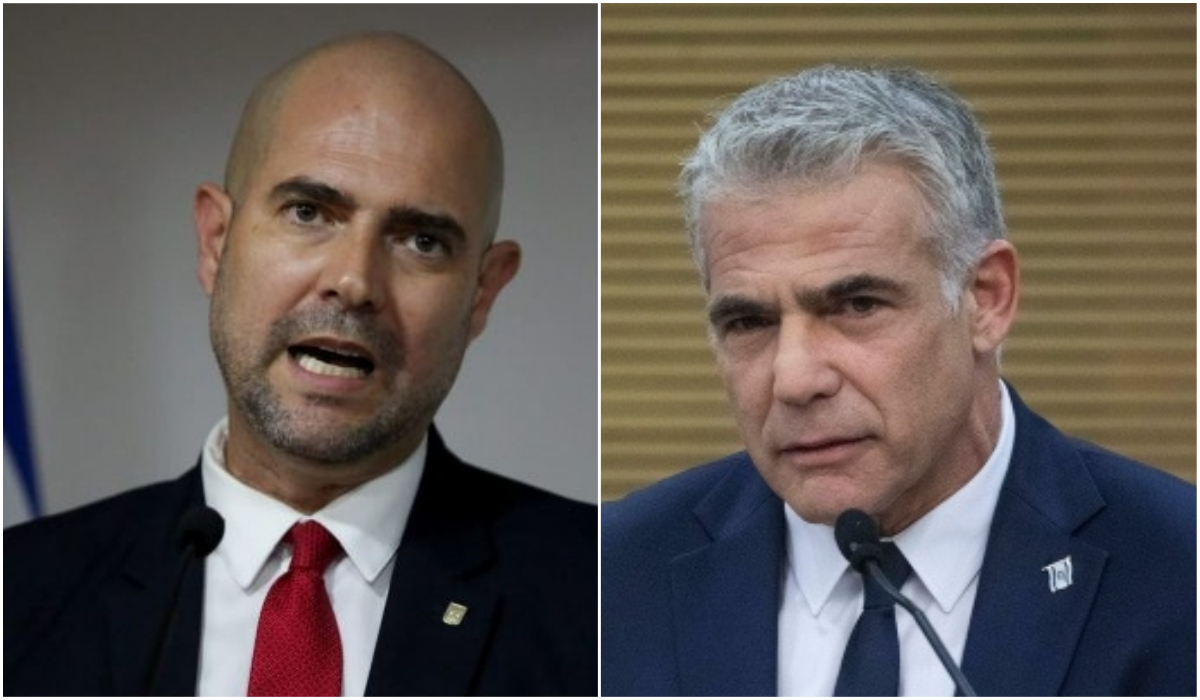 אמיר אוחנה ליאיר לפיד: בוא נלך שנינו לפוליגרף