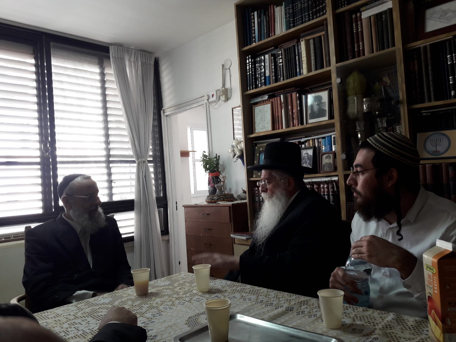 הרב דוד חי הכהן סיכם עם פרוש על המשך שיתוף פעולה