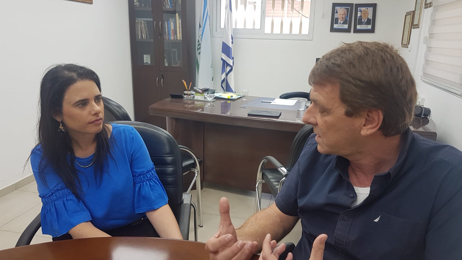 איילת שקד בדרום: "זו באמת מציאות לא פשוטה"