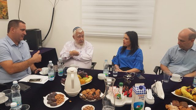 איילת שקד בדרום: "זו באמת מציאות לא פשוטה"