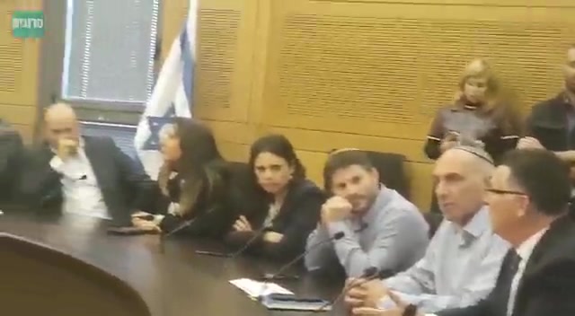 גדעון סער בכינוס החירום של הימין, היום