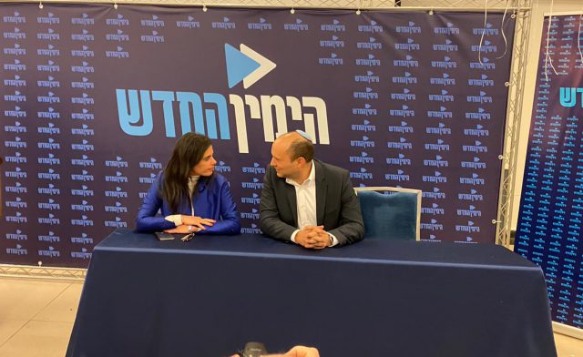 בנט ושקד בימי הריצה העצמאית של "הימין החדש"