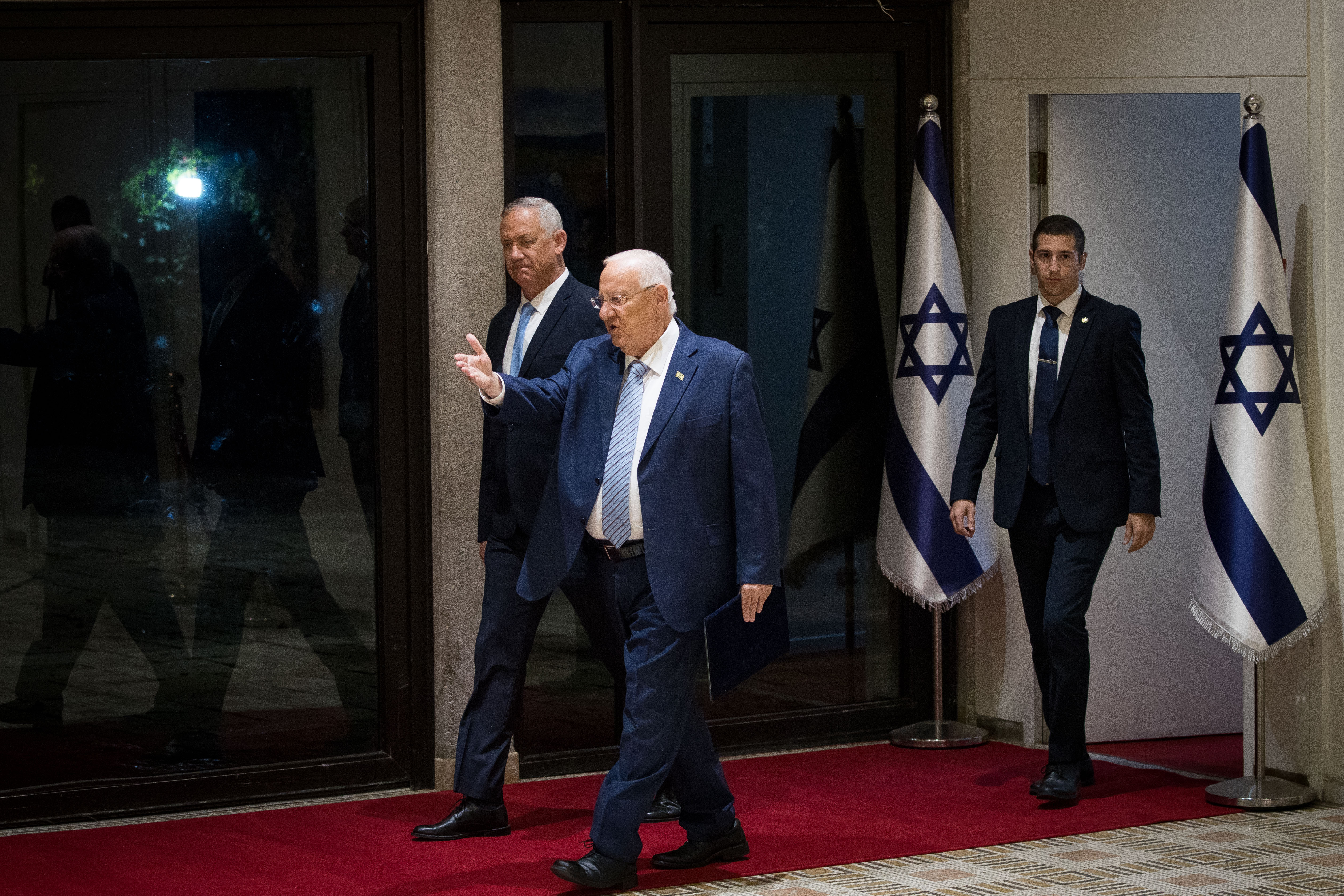 המתיחות בדרום: גנץ שוחח עם ריבלין על פעולות צה"ל