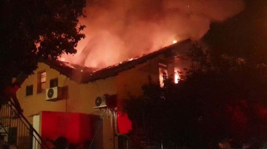 אסון ביישוב רבבה: הבית נשרף באמצע האירוסין. צפו