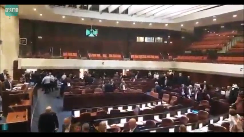 הרשימה הערבית מהומה במליאה