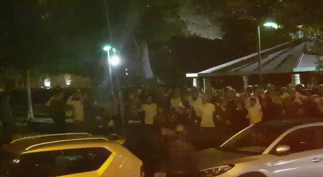 הפגנה נגד ההחלטה של חולדאי להפעיל תחבורה ציבורית בשבת