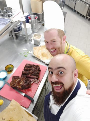 השף נמרוד ואסף מבקר האוכל