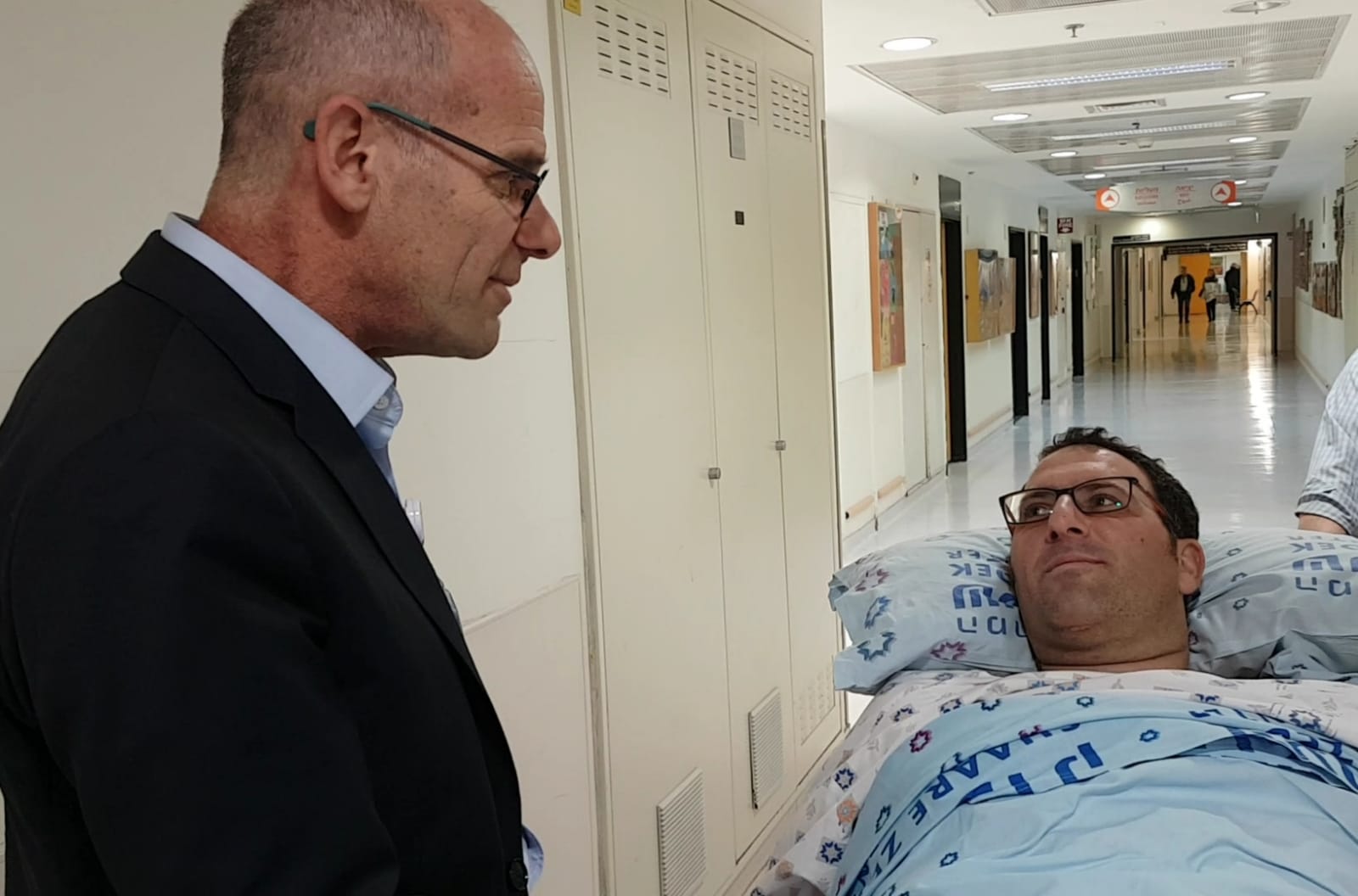 חודש אחרי התאונה: אפרים רימל שוחרר מבית החולים