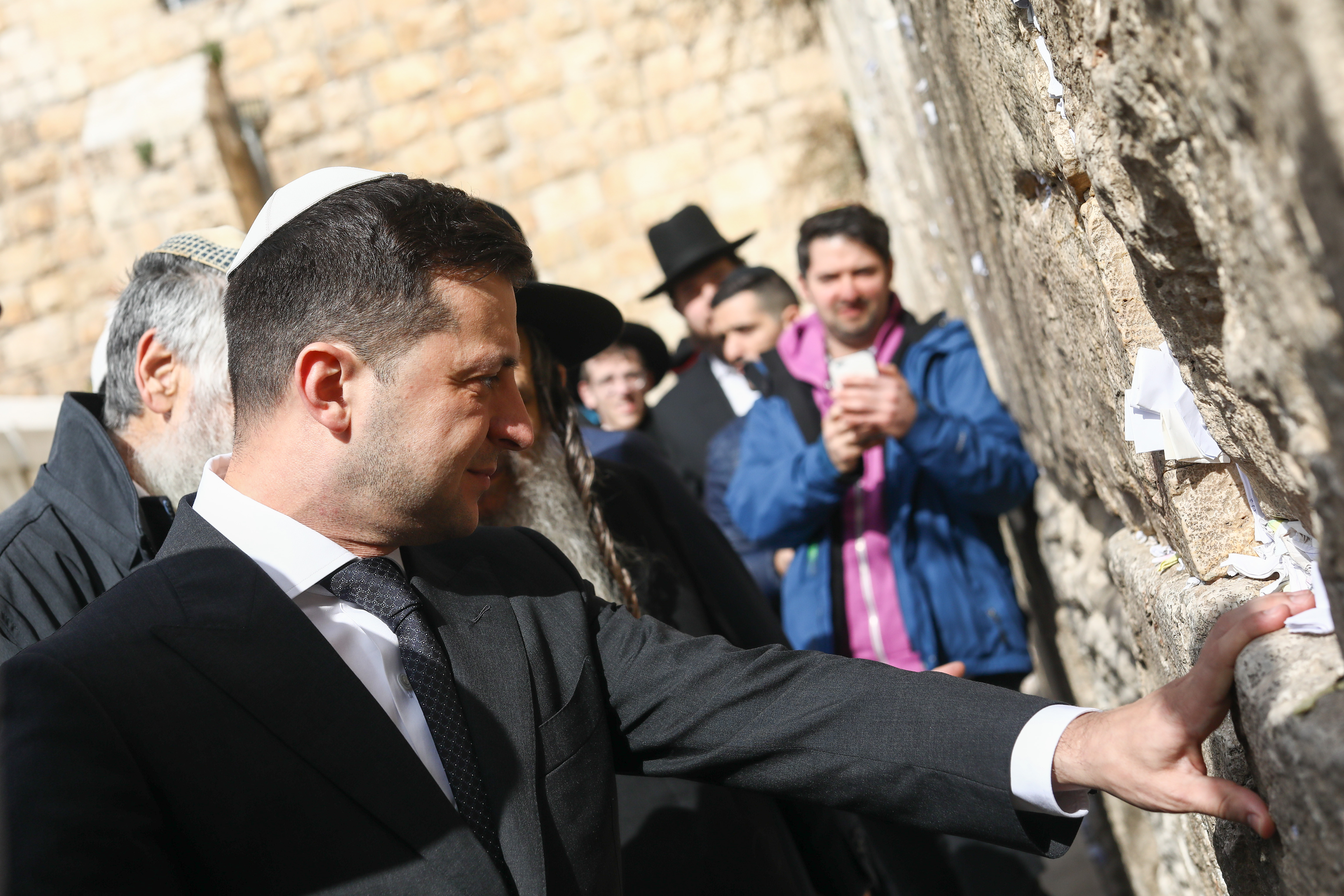נשיא אוקראינה וולדימיר זלנסקי בישראל. ארכיון