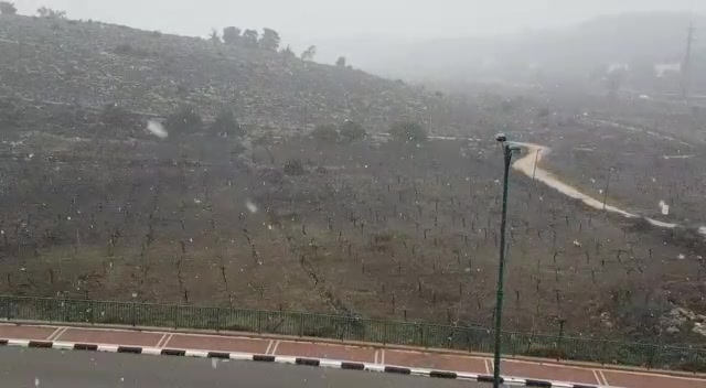 שלג קריית ארבע