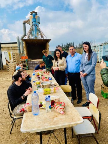 ימינה מתחברים לפריפריה: חברי הרשימה סיירו בגליל
