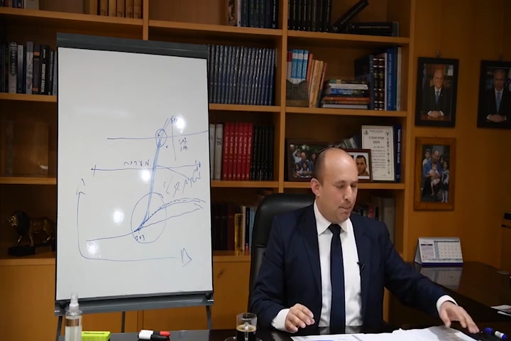 בנט קורונה לייב פייסבוק