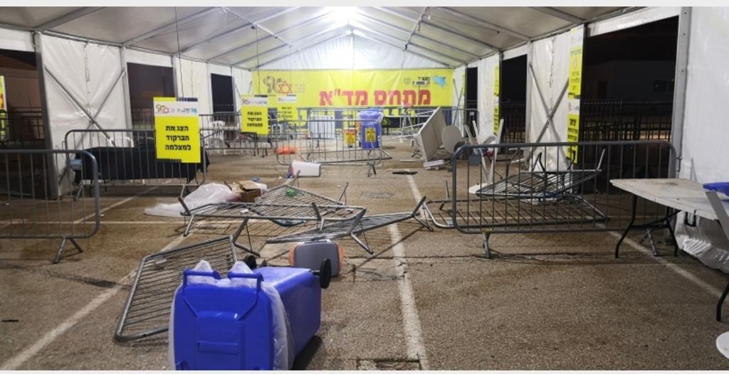 אדם דהר עם רכבו למתחם בידוק הקורונה וגנב מחשב