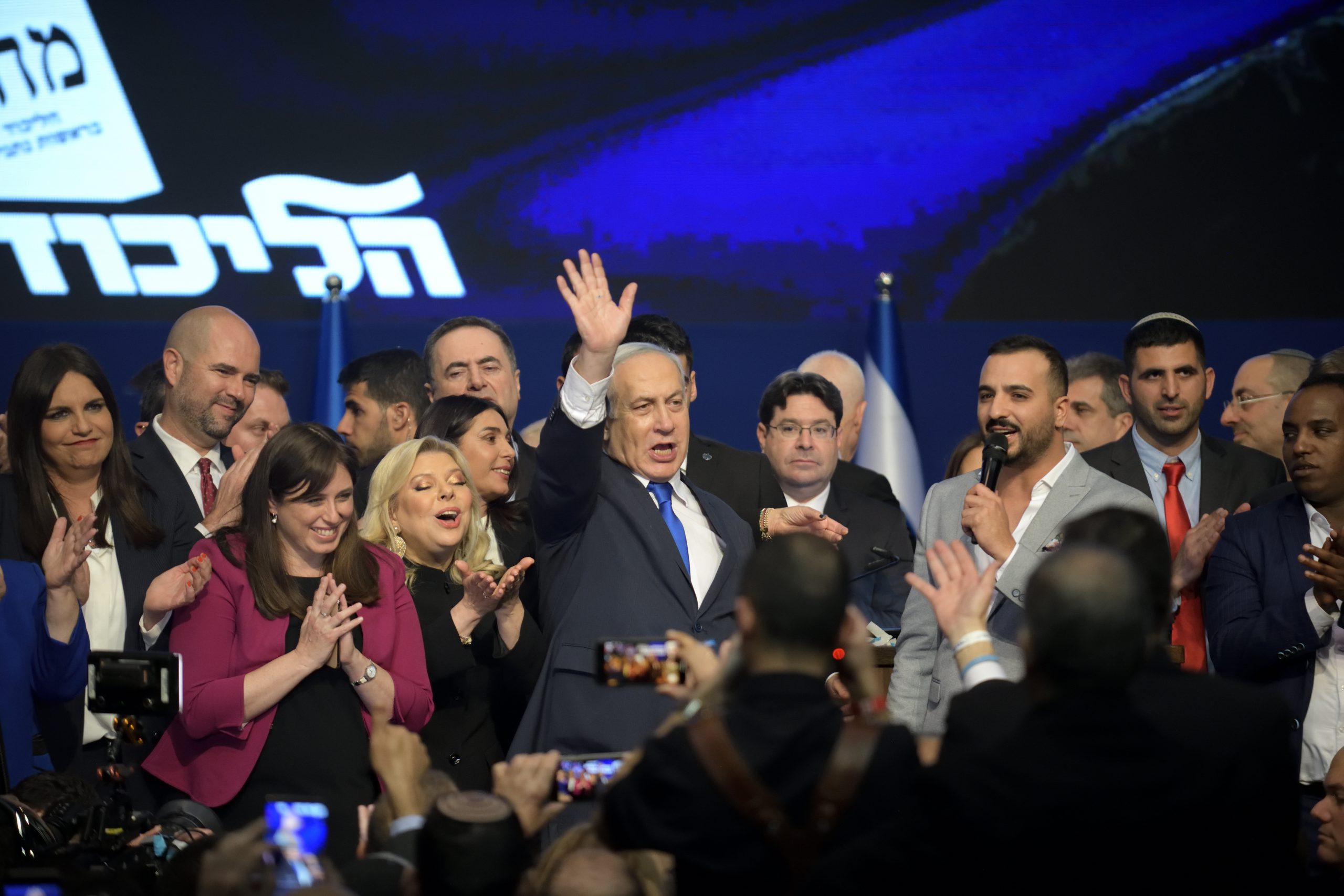 מטה הליכוד בליל הבחירות