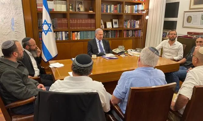 נתניהו ייפגש עם ראשי מועצת יש"ע