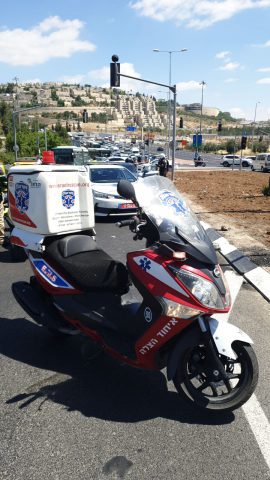 בת 18 נפצעה קשה בתאונה בשדרות גולדה מאיר בי-ם