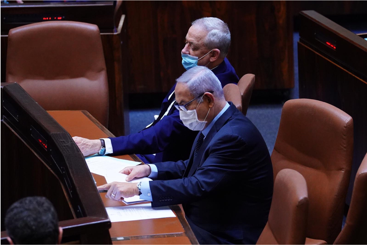 נתניהו וגנץ