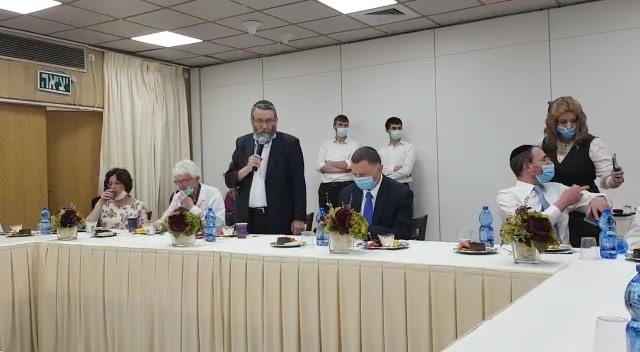 משה גפני בני ברק קורונה