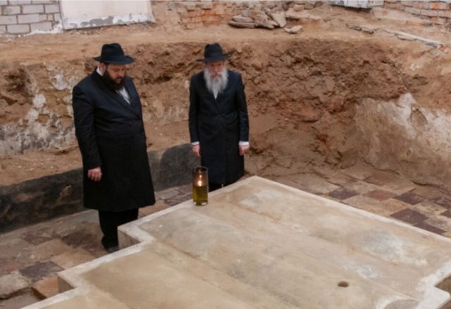 גילוי מצבתו של רבי לוי יצחק מברדיצ'ב