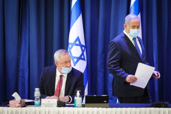 נתניהו לגנץ: אם אין ריבונות אין ממשלה